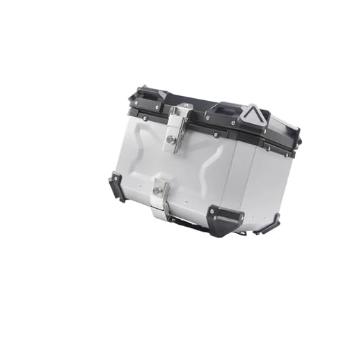 Top Case Moto en Aluminium 45L Argent avec Serrure pour BMW F 750/850GS