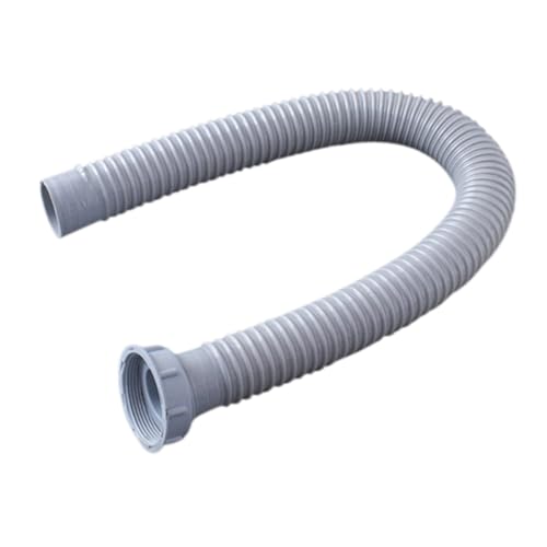 Didiseaon Kitchen Sink Threaded Inlet Pipe 0.5M for Washing Machine Dishwasher Water Hose Easy to Install Extension Drain Tube