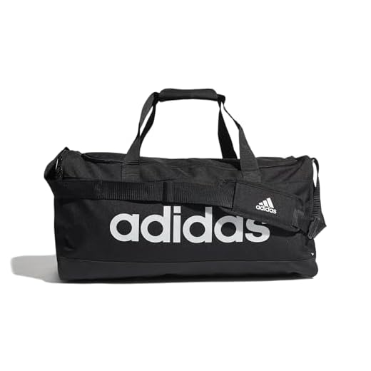 Adidas Bolsa de ginástica GN2038 Linear Duffel M unissex-adulto preto/branco NS