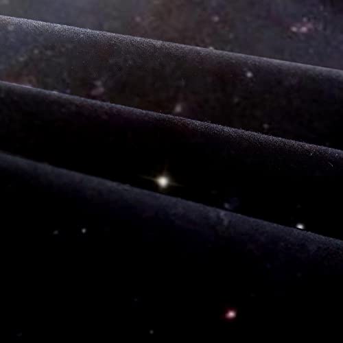 Starry Sky Night Galaxy parure de lit housse de couette 2 taies d'oreiller lit double - 6