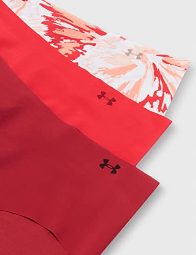 Image of Under Armour girls 3-pack Pure Stretch No Show Hipster Underwear, All-day Comfort & Ultra-soft Fit