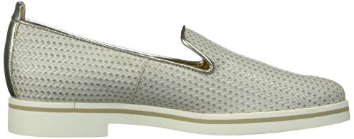 Geox D Janalee H, Mocassini Donna, Grigio (Lt