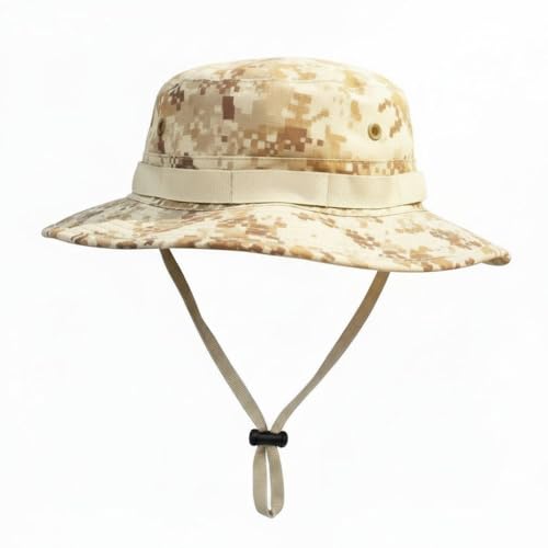 Image of Sun Hats for Men Women Bucket Hat UPF 50+ Boonie Hat Foldable UV Protection Hiking Beach Fishing Summer Safari