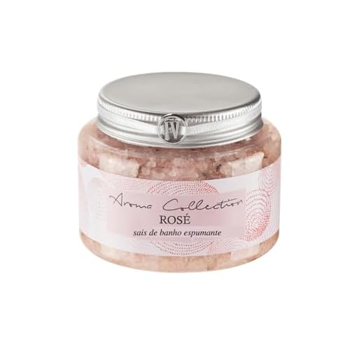 Sais de Banho Espumante Rosé 200g – Sal Marinho & Ervas Naturais, Banho Relaxante, Escalda-Pés e SPA em Casa