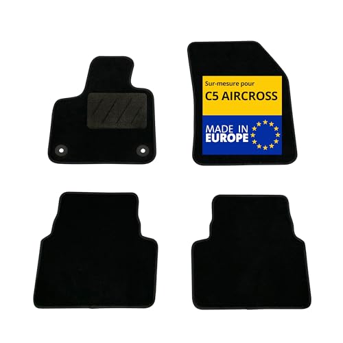 Tapis de voiture pour Citroën C5 AIRCROSS protection de sol 4 tapis auto