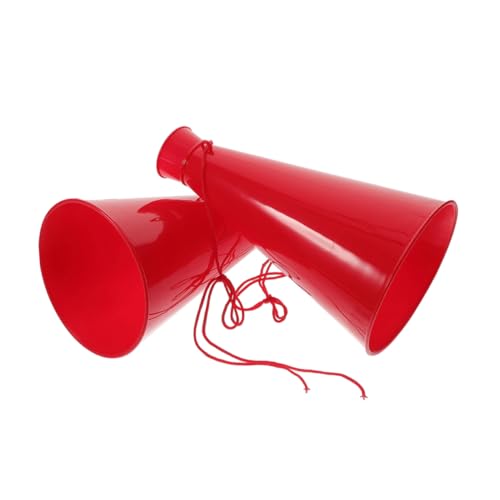 ABOOFAN Cheer Cones Boys and Girls Cheer Props Handheld Megaphones Portable Plastic Cheerleader Trumpet for Party