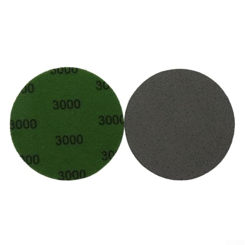 Automotive Foam Sand Discs 10pcs 3 Inch 75mm P3000 Abrasive Pads for Polishing and Refinishing Vehicle Paint Surfaces