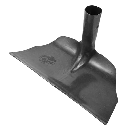 iplusmile Pala para Limpiar Estiércol de Establo de Ganado y Caballos 30 Cm Acero al Manganeso para Limpieza de Granjas y Recintos Robusta y Resistente