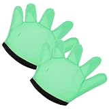 VICASKY 2pcs Sticky Catch Gloves for Boys and Girls Games for Hand-Eye Coordination Cup Design for Beach and Playground Activities