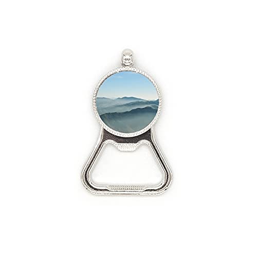 Décapsuleur design Sunshine Mountains durable en acier inoxydable - 2