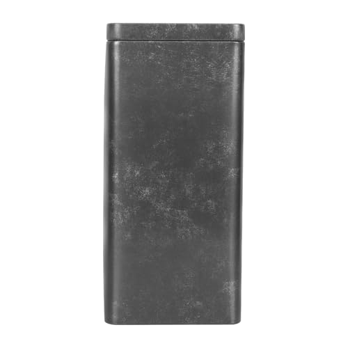 Sosoport Contenedor de de Hojalata Multiusos con Tapa para Almacenamiento de Diseño Elegante y Práctico para Cocina