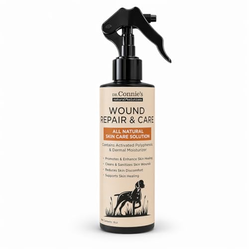 Image of Healthy Ponds Dr. Connie's Natural Solutions Wound Repair & Care for Sporting Dogs | Veterinarian Formulated Skin Care Solution | Promotes & Enhances Skin Healing