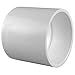 Charlotte Pipe Coupling Sch 40 Pvc 1/2 " X 1/2 " White