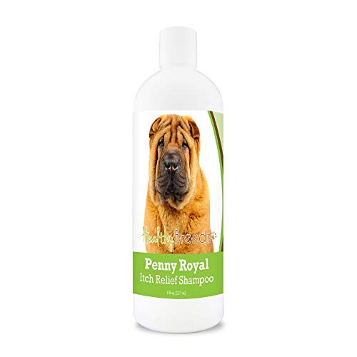 Healthy Breeds Chinese Shar Pei Penny Royal Itch Relief Shampoo 8 oz