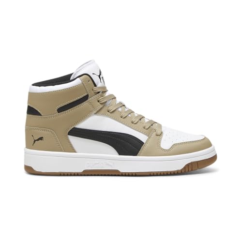 PUMA Rebound Layup SL Mens Sneaker 13 DM US OakBlackWhite