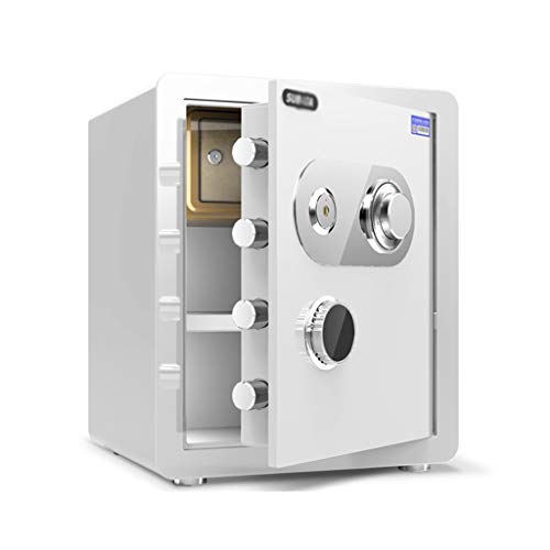 ZCF Security Safes Security Safes, Electronic Safe Boxes Fireproof Large Capacity Lock Wall-Anchoring Safe Deposit Box for Jewelry Money Valuables (Color : Style2)