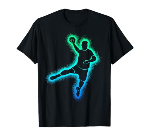 Handballspieler Kinder Handballer Herren Jungen Handball T-Shirt