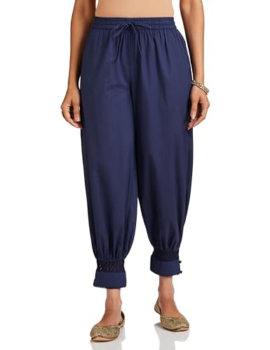 Image of Amazon Brand - Myx Women's Relaxed Cotton Dhoti Pants (Available in Plus Sizes)