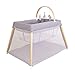 Bebe Care Zuri Timber Travel Cot, Natural