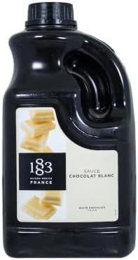 1883 White Chocolate Sauce 64 Fl Oz, Made in France