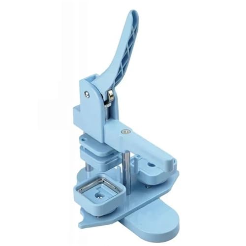 �o�b�W�}�V�[ DIY�o�b�W�}�V�� �①�ɗp���̓}�O�l�b�g �X�N�G�A�o�b�W�{�^�����[�J�[ 50x50mm �u�����N�s���{�^���o�b�W �����v���X�`�b�N(Lightblue Maker)