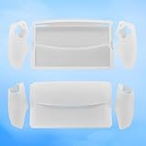 JOYSOG PSポータルコントローラースキン プレイステーションポータルリモートプレーヤー用 ハンドヘルドゲームコンソール滑り止め保護カバーケース(ホワイト)