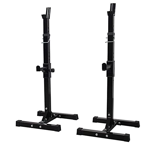 ERoomQ Pull-Up Bars Squat Rack Bench Press Multifunctional Shelf Adjustable Bracket Home Indoor Gym Strength Training Stand Men's Fitness Barbell Rack Only Sell Shelves Squat Rack