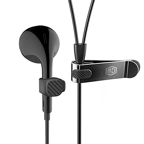 Mband2 Pack of Mband Mclip Holder 03 Black - Organizing Multipurpose Earphones Earbuds Cable Multi Color Keychain Clip Holder Tangle Magnets Hanging Holding Organize System