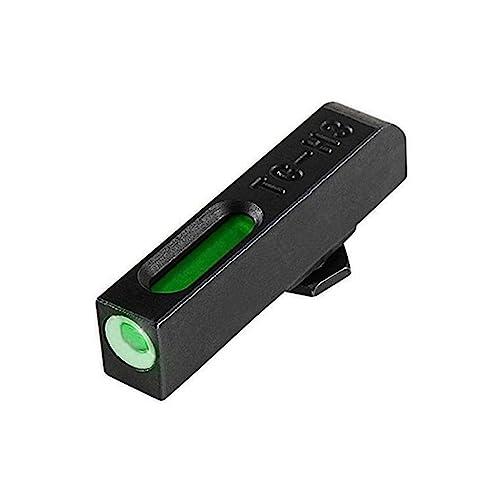 Image of TRUGLO TFX Handgun Sight | Durable Shock-Resistant Compact Brightly Glowing Tritium & Fiber-Optic Xtreme Day /Night Sight for Handguns