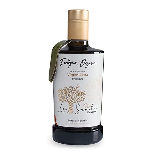 ORO LA SENDA ALMAZARA Aceite de Oliva Virgen Extra Premium Variedad Picual y Cornicabra Cosecha Temprana 500 ml.
