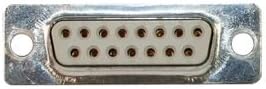 D Sub Connector, 50 Contacts, Receptacle, DD, 172 Series, Steel Body, Wire Wrap