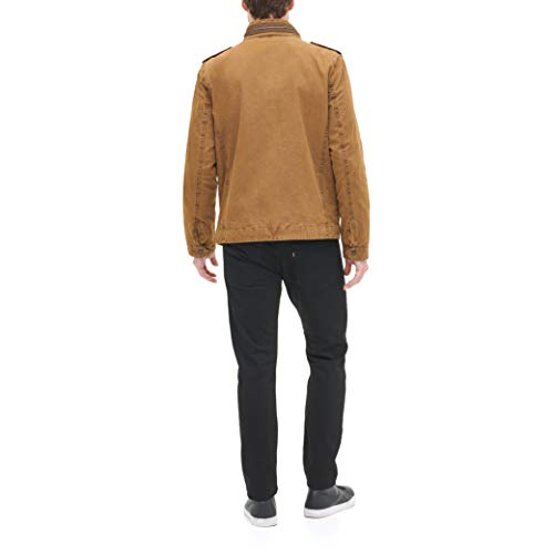 Levi's Men's Washed Cotton Military Jacket #TOP5