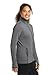 SPORT-TEK Women's Sport-Wick Stretch Contrast Full Zip Jacket, Charcoal Grey Heather/Charcoal Grey, S