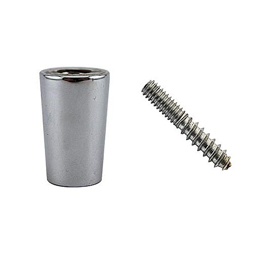 beer tap handle screw - AJS Beer Tap Handle Standard Ferrule and Hanger Bolt Set, 10 of Each