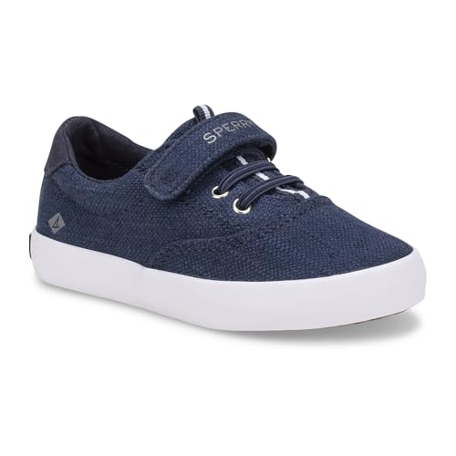 Sperry Kids Footwear Spinnaker Washable Jr Sneaker, Navy, 9 US Unisex Little Kid3