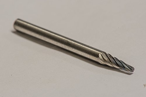 SM-41 Fresa de carburo macizo a corte único 1/8" x 11/32" miniatura 5