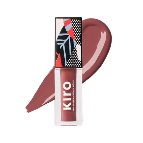 Image of Kiro Glossfinity Creme Gloss - Berry Burst, 5ml | High-Shine Nude Lip Gloss | Hydrating, Non-Sticky Formula | Enriched with Murumuru & Cupuacu Butters | 8 Shades for Every Indian Skin Tone