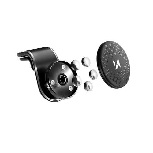 Wozinsky support de voiture support de téléphone portable de voiture support de téléphone portable magnétique 360 ​​° support de voiture rotatif universel support de voiture grille de ventilation