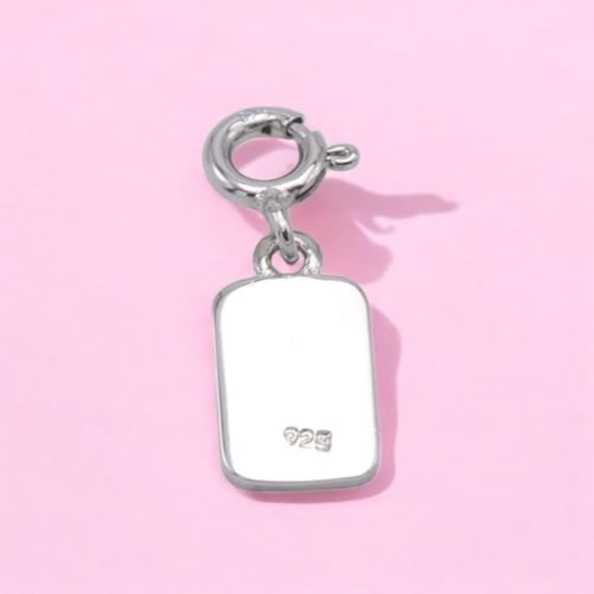 925 Sterling Silver Yellow Shree Bala Ji Charm, Gift for Women