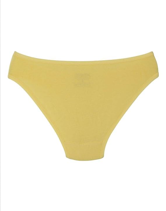 Image of LOURYN KOULYN Solid Low Rise Cotton Bikini Panty Pack(Pack of 3)