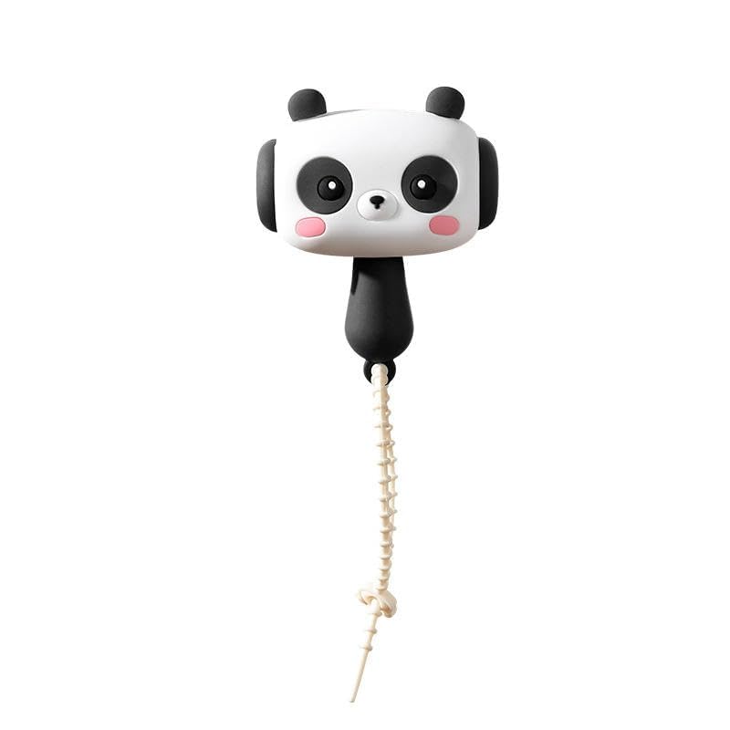 Cute Animal Hammer Toy with Wrist Strap, Panda and Bear Design, Soft Silicone, Kawaii Style-picture-24