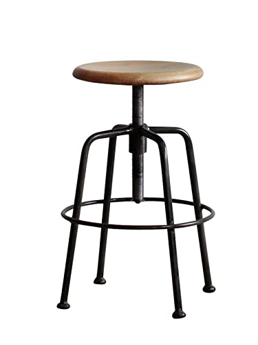 クラッシュゲート(Crash Gate) 昇降式 スツール ダイニングチェア コンベックスⅢ Ｓサイズ ライトブラウン 関家具 336724