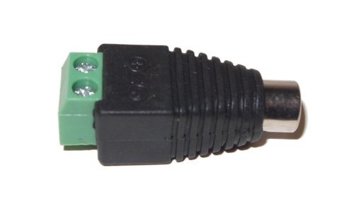 Evertech 10pcs UTP Cat5 Cat6 Cable to AV Phone RCA Female Plug to AV Audio/Video Screw Terminal Connector Adapter - Thumbnail 4