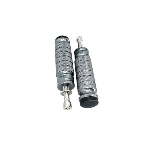 Repose-pieds arrière moto universels M8 aluminium pour de longues balades à deux