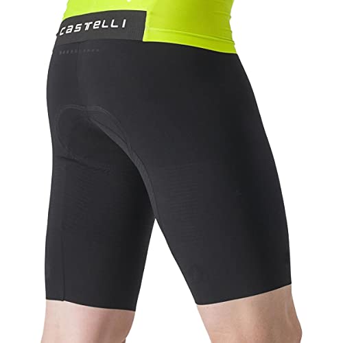Calza Ciclista Castelli Tri Premio Speed Short Negro XL miniatura 5