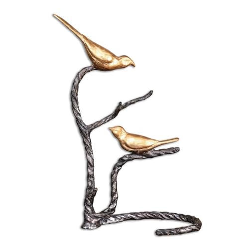 Escultura Uttermost de Pájaros en Rama 18.25 pulg miniatura 4