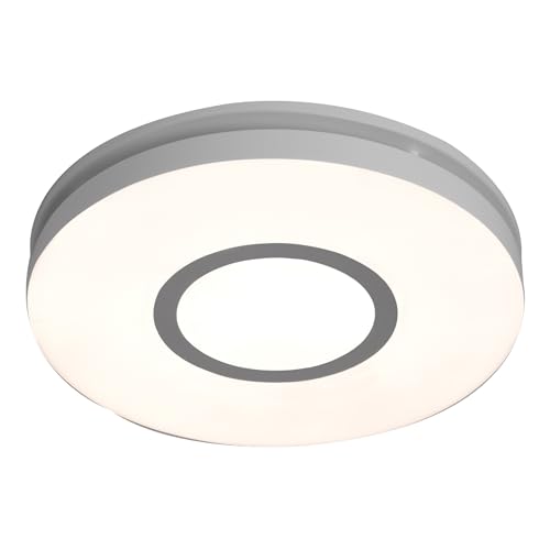 Extractor para baño Homewerks 7141-80-RGB con luz LED RGB cambiante y regulable, ventilador de extracción con sensor de humedad SmartVent, 80 CFM, 1.1 sones miniatura 2