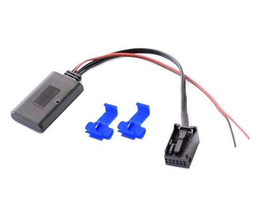 NAVI CIC non è supportato Adattatore Bluetooth Aux compatibile con BMW E60 E66 E81 E82 E87 E90 E91 E92 A2DP mp3 Music Stream