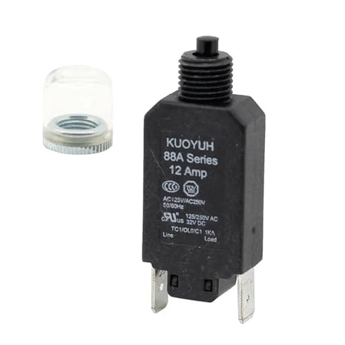 Protector térmico contra sobrecarga de 5A restablece circuitos de 32V rápidamente 5