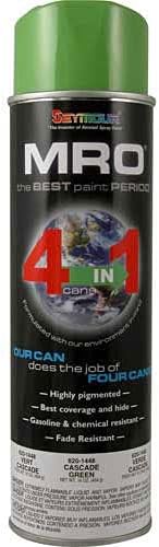 Seymour MRO Industrial Enamel 15 to 17 Oz. Cascade Green 6 Cans/Case
